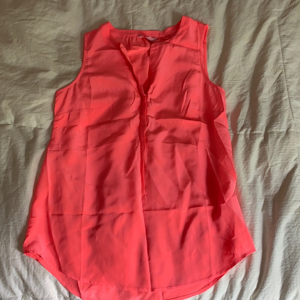 Hot Pink Sleeveless Tunic